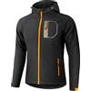 KUTOOK Giacca Impermeabile Uomo Giacca a Vento Trekking Invernale Softshell Termica Giubbotto Running Escursioni Ciclismo Nero XL