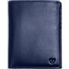 Roncato Pascal Portafoglio Uomo 9.5x13.5x1.5 Cm - Blu Navy