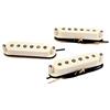 Alnicov Pickup single coil SSS Alnico 5 pickup al manico/medio/ponte per chitarra elettrica ST 3 pezzi/set bianco crema