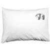 Bona Basics, Fodera decorativa per cuscino, decorazione per la casa, per divano, caffetteria, Dimensioni: 50x35 cm, colore: bianco