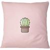 Bona Basics, Fodera decorativa per cuscino, decorazione domestica per divano, caffetteria, Dimensioni: 45X45 cm, colore: rosa chiaro