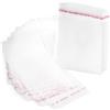RUBY Buste trasparenti in cellophane con chiusura adesiva, 200 pezzi, 12 x 18 cm