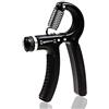 IDEAPRO Manopole Mani, IDEAPRO 10-50Kg Hand Grip Regolabile, Pinza Mano con Resistenza, Manico Antiscivolo (Nero)