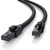 Primewire 0.5m Cavo di Rete Cat 8.1 40 Gbits - Mantello in Nylon Intrecciato - Ethernet Patch RJ45 - Cavo Cat 8 Gigabit LAN - 40000 Mbits - SFTP PIMF - Compatibile con Cat 6 Cat 7 50 cm