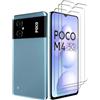 Vetro Temperato 9H per Xiaomi Poco M4 Pro 5G, Resistente e Ultra-sottile 9H - Trasparente - Italiano