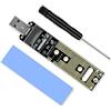 ELUTENG Adattatore M.2 NVMe a USB 3.1, 10Gbps Type-A Scheda riser a inserimento diretto, Lettore di Scheda PCIe M-Key SSD 2230/2242/2260/2280