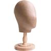 Harilla Generic Testa di manichino Espositore per parrucche Strumento multiuso Cappellini Portacappelli Testa per parrucche per cappelli Copricapo Cappellini per, Colore del legno