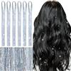 Wennalife WENNAILIFE - Extension per capelli da fata, 1200 fili, con glitter, resistenti al calore, accessori per capelli colorati per ragazze