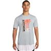 Nike T-Shirt Verbiage Graphic Uomo Grigio