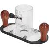 FLEXMAN Base per Fresatrice per Rifilatrice per Legno, Copertura Protettiva Trasparente Regolabile per Rifilatrice, Copertura Protettiva per Utensile Elettrico per Rifilatrice da 6