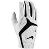 Nike Dura Feel X GG REG R Guanti da golf da donna Pearl White/Pearl White/Black S