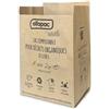 alfapac by Solubio - 50 sacchetti compostabili da 10 l, in carta riciclata al 100% per rifiuti organici - Made in France