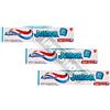 Dc Casa SET 3X Dentifricio AQUAFRESH JUNIOR, Pasta, Non aromatizzato, per Bambini, Kid
