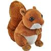 Wild Republic Pocketkins Eco Scoiattolo, Peluche, 12 cm, Giocattolo di Peluche, Realizzato con Materiali Riciclati, Ecologico