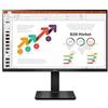 Lg Monitor PC 27" FHD LED 5 ms HDMI DisplayPort Porta DVI Nero 27BP45YP-B.AEU