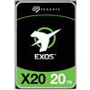 Seagate Exos X20 ST20000NM007D - Disco Rigido - 20 TB - Interno - SATA 6Gb/S -