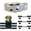 StealthMounts Supporti per DeWalt TSTAK (3 pezzi) | Sistema di montaggio a parete T-STAK | Staffa di montaggio, nero