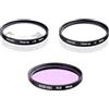 Rhinos Blog Filtro FLD da 46 mm + 4 + 10 filtri Close Up per videocamere Sony HDR CX625 CX625E PJ820 PJ820VE PJ810 PJ810VE PJ650 PJ670 PJ620 PJ620VE