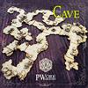 PWORK WARGAMES The Cave (La Caverna) - 3D Tactical maps Rpg Fantasy Dungeon Tiles - mappe tattiche 3D modulari in MDF 3mm