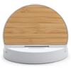 Caricabatterie personalizzati wireless in bamboo e ABS Dino personalizzate o neutre
