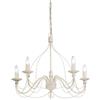 Ideal Lux Corte SP5 Lampada, Bianco Antico
