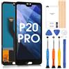 ARSSLY Schermo per Huawei P20 PRO CLT-L09 L29 LCD da 6,1 TFT Display LCD Touch Digitizer Vetro Parti di Ricambio