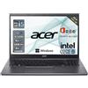 Acer notebook i5, Pc portatile, intel core i5 1235u, ram 16 gb, ssd Nvme 1 Tb, Display FHD 15.6, BT, WiFi, Windows 11 Pro, Office Pro, Laptop pronto all'utilizzo