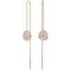 Swarovski Orecchini PENDENTI METEORA ROSE Donna Swarovski