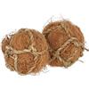 Kerbl Pet Palle gioco e da rosicchiare in fibra di cocco ø 6 cm, 2 pz