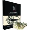 gentleaf - Scrunchie in Seta Vegana - White Dragon