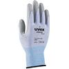 Uvex Guanti HPPE/PU-glove, Unidur 6649 Unisex 9,Blu/Grigio