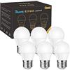 Blewandy Lampadine LED E27 a Sfera 5W Equivalenti a 40W, Lampadine a LED Luce Bianca Calda 3000k 500Lm, G45 Mini Globo Lampadine Attacco Edison E27, Non Dimmerabile - Pacco da 6