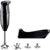bamix Frullatore a immersione cordless, Base di ricarica, Lama multiuso, Frusta, Frullino in acciaio, 250 watt, 2 velocità, Made in Switzerland, Nero