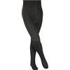 FALKE Comfort Wool K Ti lana spessi tinta unita 1 pezzo, Collant Unisex - Bambini, Nero Black 3000, 80-92
