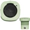 Generic Pieghevole Lavatrice Centrifuga Lavatrice Con Tubo Di Scarico Mini Lavatrice Portatile 13L 15L 16L Per Camper Campeggio Viaggi Appartamenti(Verde,16L/4.22GAL)