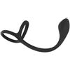 Black Velvets Anello per pene/testicoli con plug anale | Black Velvets 1 St