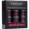 Kerargan Professionnel Kerargan - Kit Viaggio Cheratina - Shampoo, Balsamo & Maschera - Capel