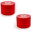 axion nastri kinesiologici rosso - 500 x 5 cm 2 pz Bendaggio/i