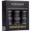 Kerargan - Kit Viaggio Olio di Ricino - Anti-Caduta - Capelli Secchi -