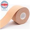 axion Nastro Kinesiologico BEIGE - 500 x 5 cm Kinesiotape 1 pz Bendagg