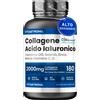 Vitastrong Collagene & Acido Ialuronico 180 pz Compresse