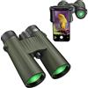 APEXEL 12X50 Binocolo con Adattatore Mobile per Adulti e Bambini, Binocolo Professionale con Visione Notturna, Impermeabile IPX7 /BAK4/FMC per Birdwatching e Attività all'Aperto