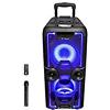 idance I DANCE Cassa Portatile (Megabox2000) Megabox 400w Bluetooth 3 Vie Bass Reflex Con Micro