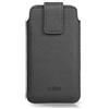 SBS cutodia a fondina universale, per smartphone fino a 6.8, chiusura magnetica, estrazione facile, nero