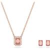 Swarovski SET MILLENIA ROSA TAGLIO OTTAGONALE DONNA SWAROVSKI