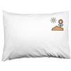 Bona Basics, Fodera decorativa per cuscino, decorazione per la casa, per divano, caffetteria, Dimensioni: 50x35 cm, colore: bianco