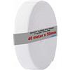 HIMRY KX_TKB5007-White - Elastico piatto, in poliestere, 40 m x 50 mm, colore: Bianco