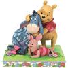 Enesco Disney Traditions by Jim Shore - Statuetta di Winnie The Pooh con Pimpi e Ih-Oh Friends, 15 cm, multicolore