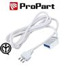 ProPart Prolunga lineare 10A 3metri spina10A ProPart PEP1120-3-W