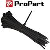 ProPart Fascette elettricista nylon 4,8x300mm Nero 100pz ProPart PECT4300-BK